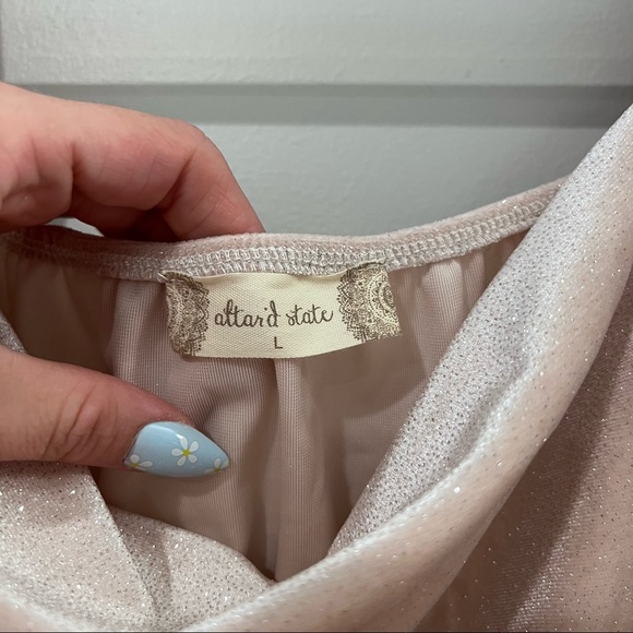 Altar’d State Samantha Dress CreamNWT - Picture 3 of 7